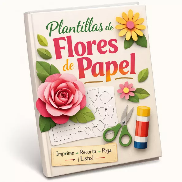 Plantillas de Flores de Papel
