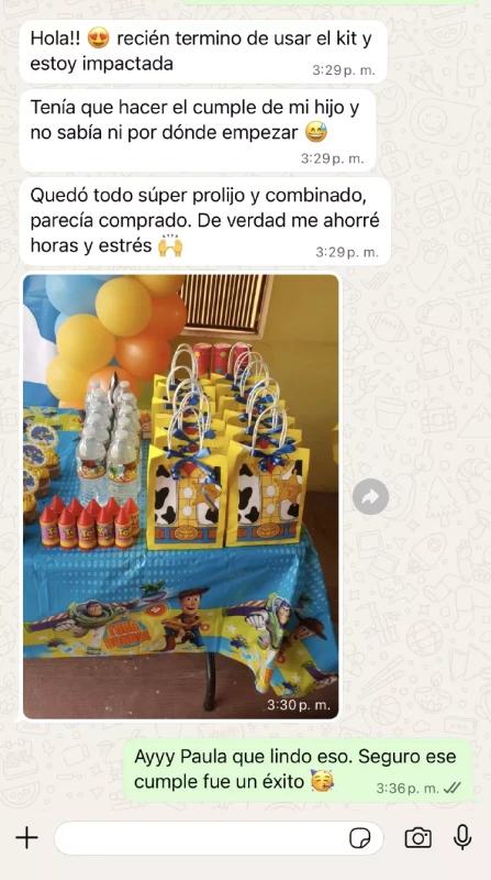 Testimonio 4 de una clienta del Mega Kit